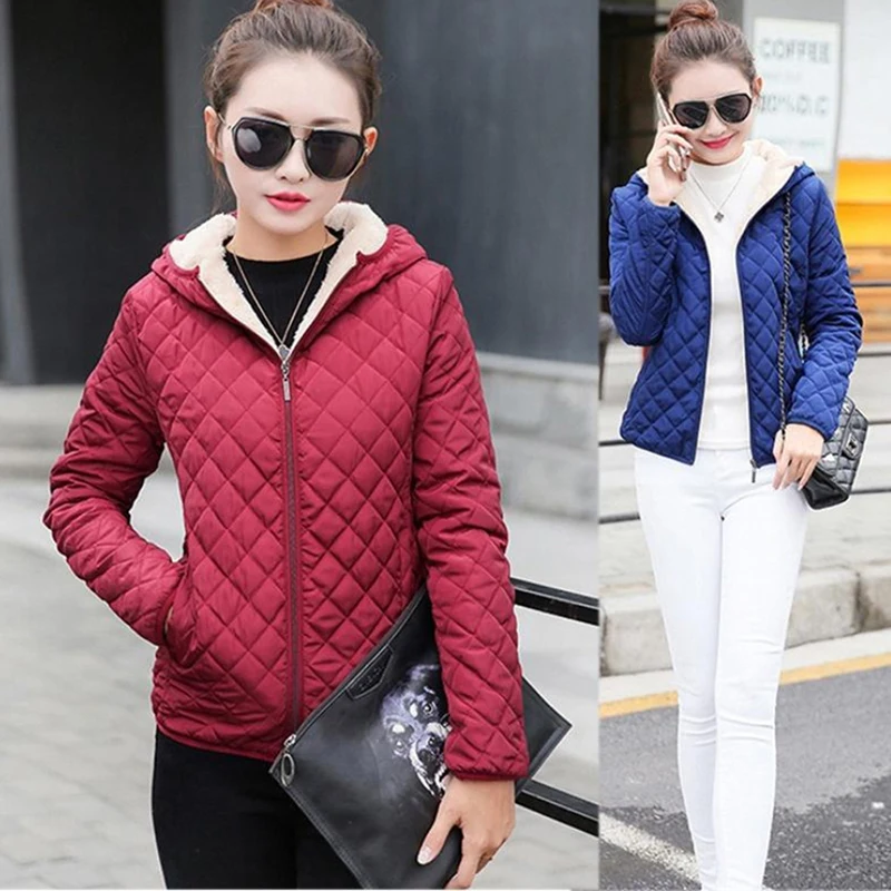 Женская зимняя Базовая куртка с капюшоном из флиса осенне Весенняя тонкая