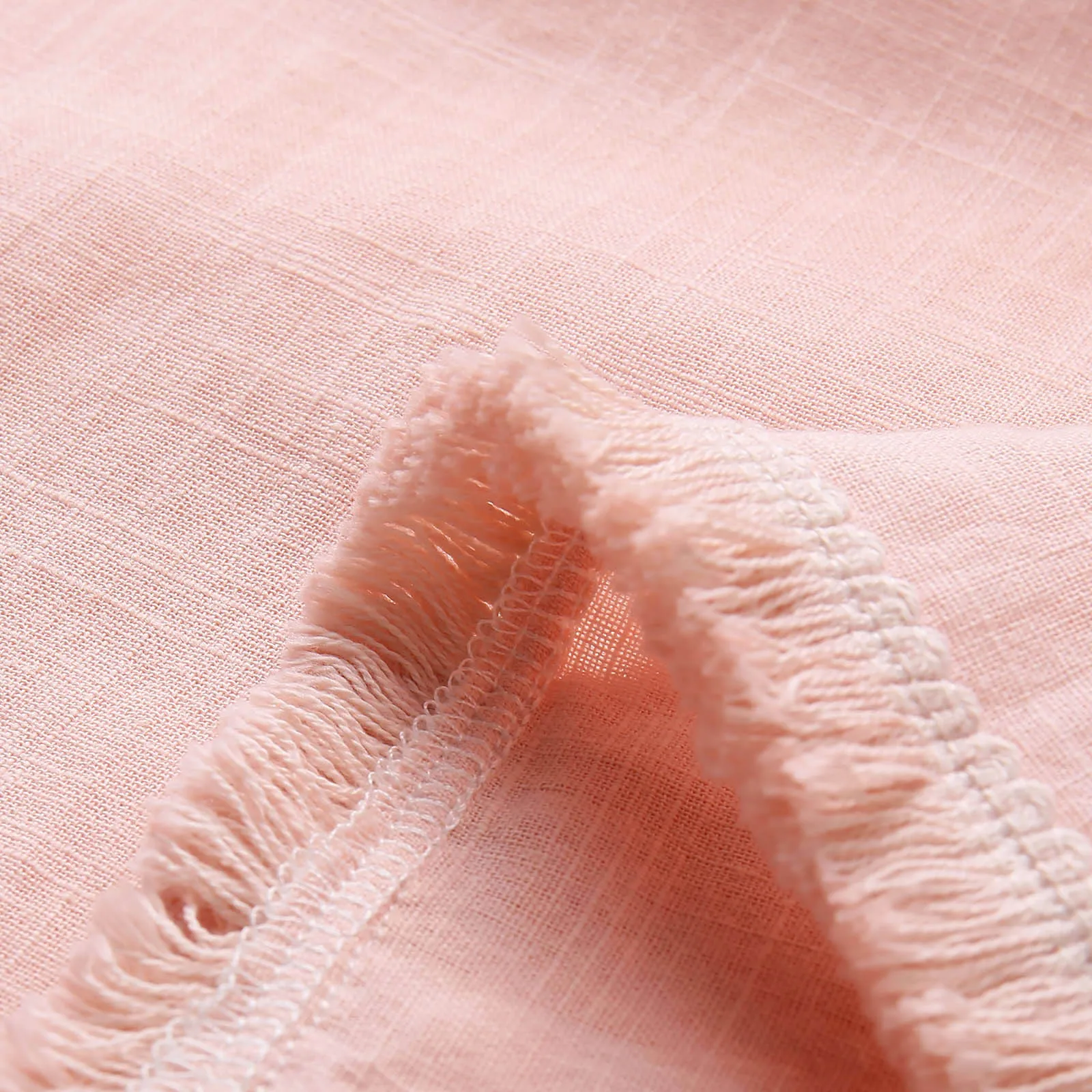 

Women Irregular Blouse Top Solid Color White Pink Linen Tops Loose V Neck Tops Female Casual Plus Size Blusas Pullover