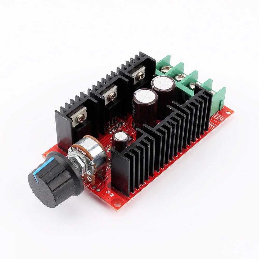 Регулятор скорости двигателя постоянного тока 12V 24V 48V DC контроль ШИМ 9-50V 40A 2000W MAX HHO