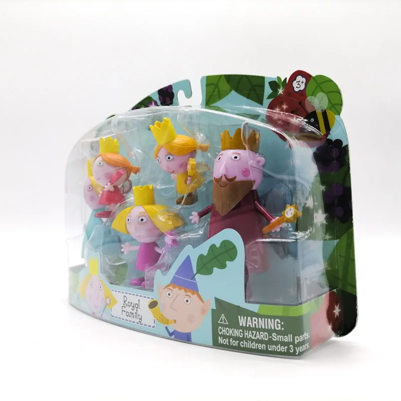 Подлинные куклы Бен и Холли фигурки маленького царства королевская семья