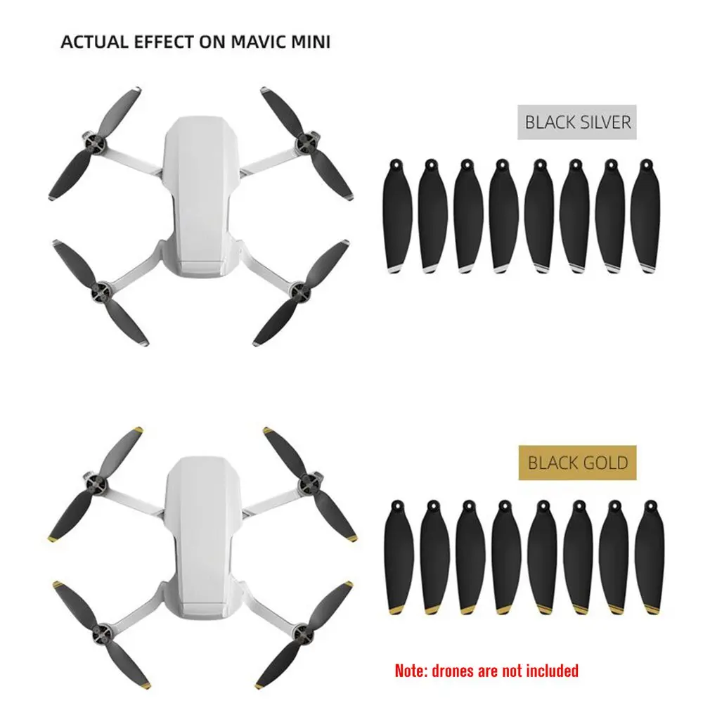 

Sunnylife 8pcs Propeller 4726F Compact Low Noise Wing Paddle Props Well-Balanced Propellers Blade Drone Set For Mavic Mini