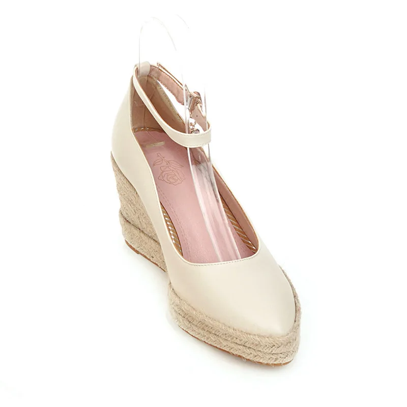 Женские туфли на танкетке Phoentin новинка 2020 туфли-лодочки высоком каблуке и