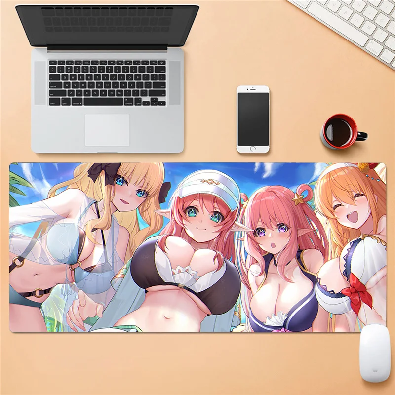 

Большой размер DIY пользовательский коврик для мыши Аниме игровой коврик для мыши L XL для геймеров сексуальная милая девушка аниме пользоват...