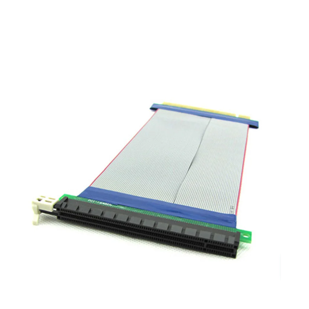 

PCIE 16x Riser Card PCIE Extender Adaptor Flexible Extension Cable Male to Female Adapter Cord 19cm for Bitcoin Miner