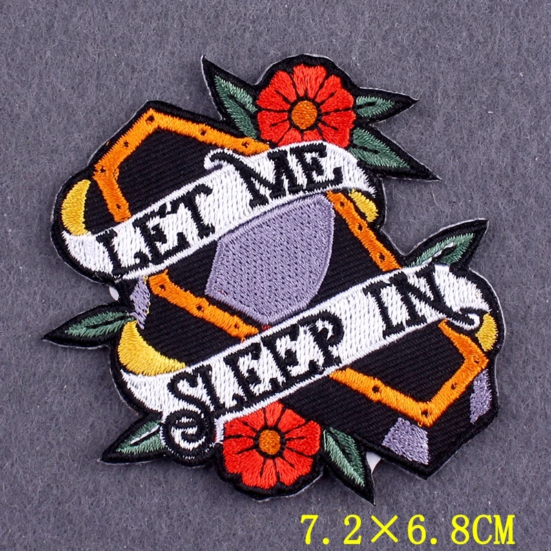 

Skull Ghost Clothing Thermoadhesive Patches Horror Movie Badges Iron On Patches On Clothes DIY Punk Clothing Stickers Accessory