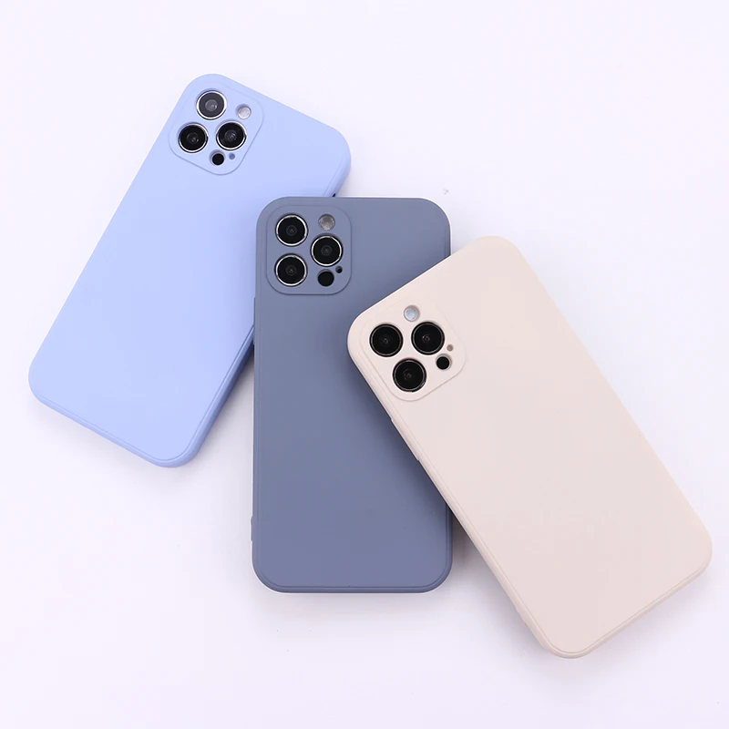 

Luxury Original Liquid Silicone Phone Case Cover For Apple iPhone 14 14ProMax 14Plus 13Promax 13 12 Shockproof Soft Phone Shell