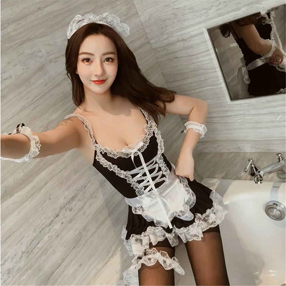 Платье для ролевых игр женщин сексуальное женское белье эротический костюм