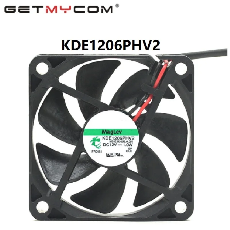 

Getmycom Original KDE1206PHV2 DC 12V 1.0W MS.AF.GN 60x60x15mm Server Square radiation heat fan