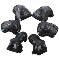 outdoor sports knee pads set 6 protector kit safety protection pads for skateboard knee pads wrist guards protective equipment