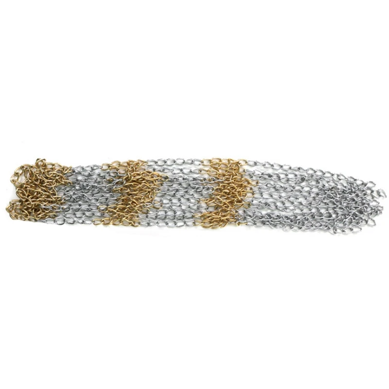 

Iron Chain Basketball Net Professional Standard Heavy Duty Basketball Goal Net Replacement Basketball Net Gold Silver