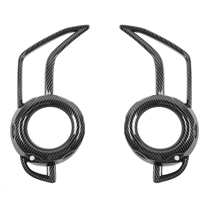 

2 шт., отделка для передней противотуманной фары из углеродного волокна для 2010-2020 Toyota 4runner SR5 TRD Pro