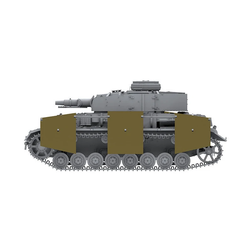 Бордюрная модель немецкого танка BT003 1/35 PANZER IV F1 BT-003 3 в 1