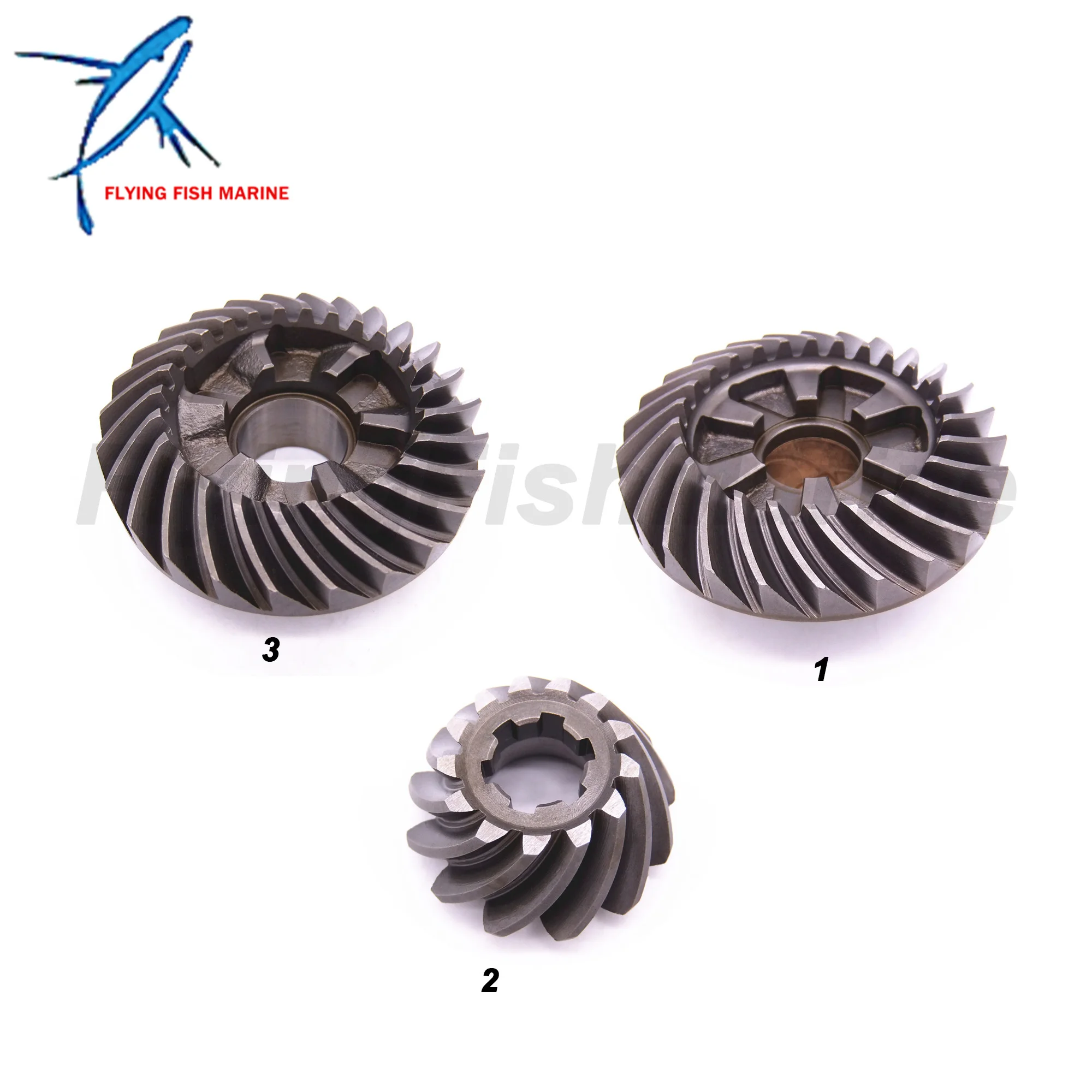 Outboard Engine 66T-45551-00 Pinion & 66T-45571-00 Reverse & 66T-45560-01 Forward Gear for Boat Motor F30 F40 40HP 40X E4