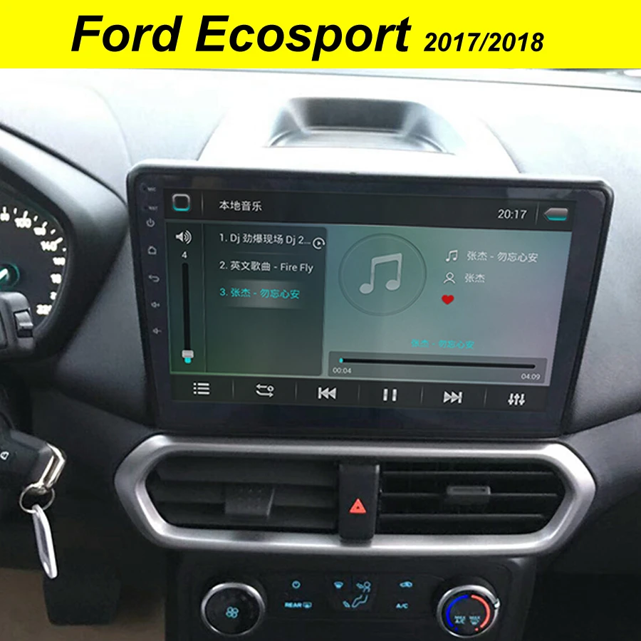 64 ГБ Android 10 0 2Din автомобильный Dvd мультимедийный плеер GPS для Ford Ecosport 2017 2018