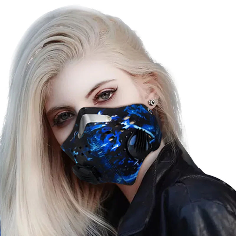 GLORSUN pollution mask custom neoprene dust pm2.5 bike cycling mouth fine air filter anti odor smog fashion pollen | Красота и