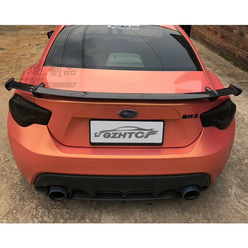 Для Toyota GT86 Subaru BRZ Scion FR-S автомобиль из углеродного волокна спойлер заднего
