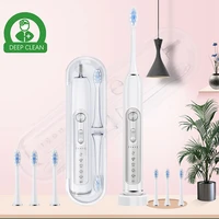 olirbo toothbrush and toothbrush for adults olirbo case 5 cuts 6 attachments electric toothbrush for cleaning the oral cavity