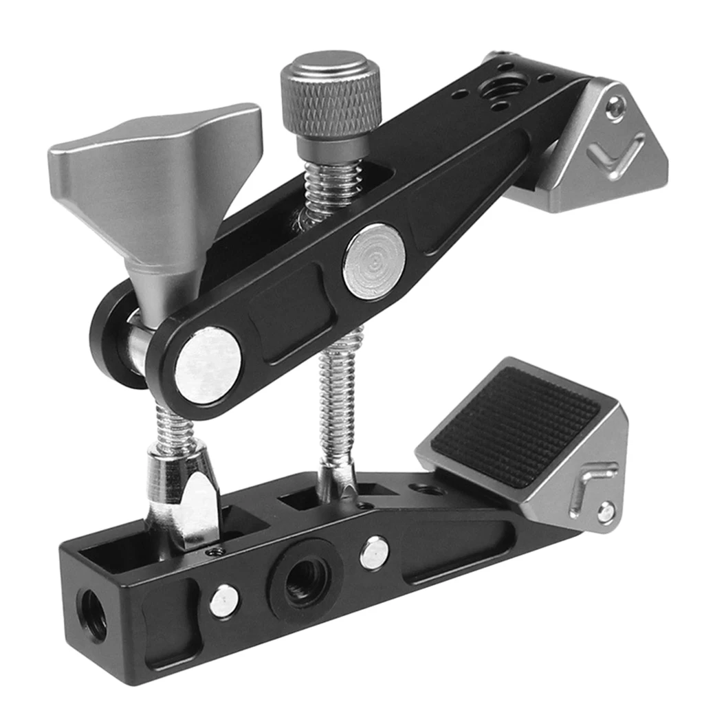 Сверхмощный Настольный комплект для видеокамеры с зажимом камер студийный