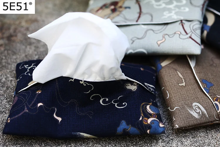 

Tissue Cover Japan Bag Carry-on Carriable Men Tissue Cover with Paper / Size 8.5*12.5cm