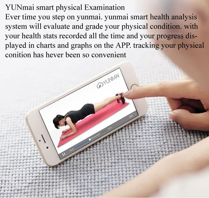 Белые умные YUNMAI, мини-весы, бытовые, премиум-поддержка, Bluetooth, приложение, процент жира, цифровые весы для взвешивания жира