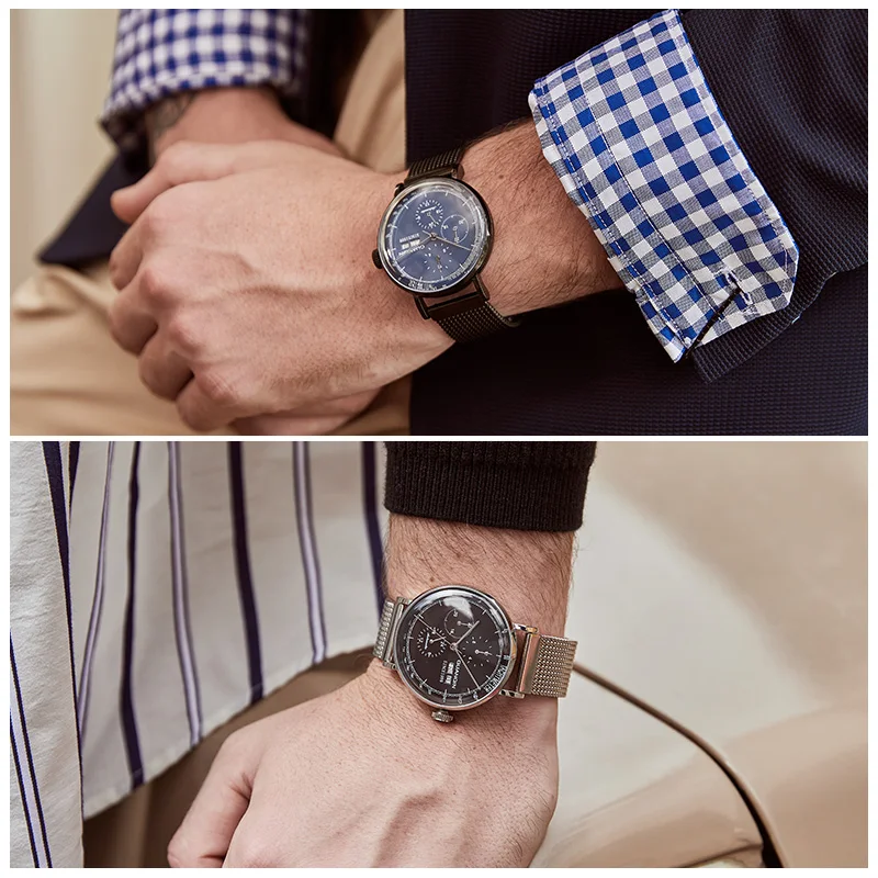 GUANQIN 2019 clock business Automatic watch men 3D Curve Mechanical waterproof men's watches top brand luxury erkek kol saati | Наручные