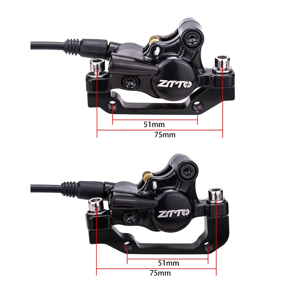 

ZTTO Oil Brake Upgrade Kit Bicycle Brake Hydraulic Disc Brake Bilateral Oil Brake Bicycle Cycling Parts Mountain Bike MTB Brake