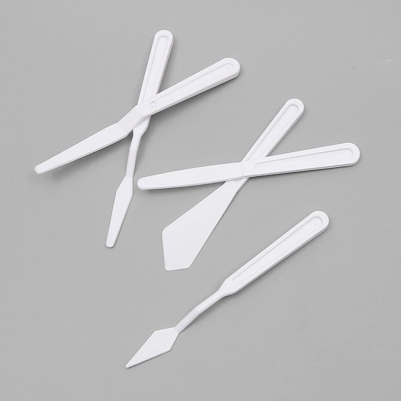 5 шт. пластиковый скребок для палитры шпатель набор покраски инструменты