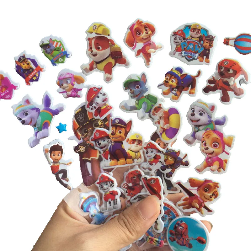 Paw Patrol, набор игрушек, стикер для собак, игрушка Patrulla Canina, фигурки, наклейка s, игрушки для детей, детские игрушки, подарки