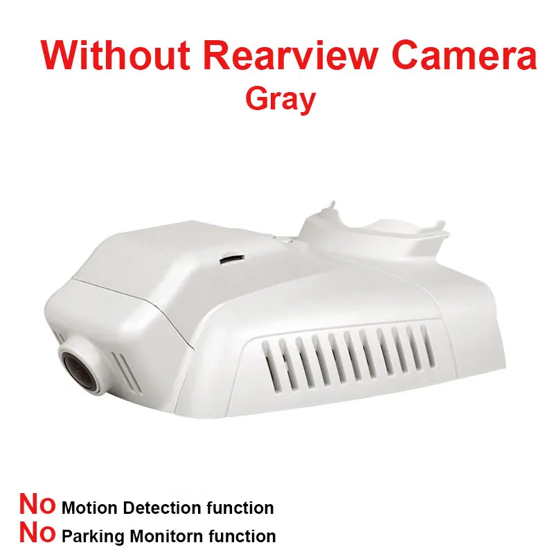 Gray No Rear Lens Kampacar HD Novatek 96658 для автомобиля беспроводной доступ в Интернет, DVR камеры для Mercedes Benz низкая версия glk-класс 200 260 300 350 MB X204 два автомобильных видеорегистраторов - Название цвета: Gray No Rear Lens