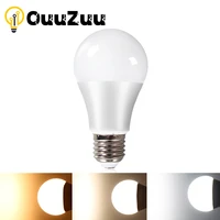 ouuzuu e27 led bulb light led lamp ac 220v 3w 5w 9w 12w 15w 18w lampada led spotlight table lamp lights indoor home lighting