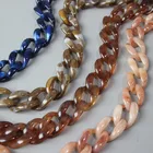 Цепочки для женских сумок из акриловой смолы, 45-120 см