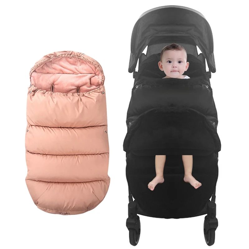 Зимняя теплая коляска для новорожденных многофункциональная детская спальный