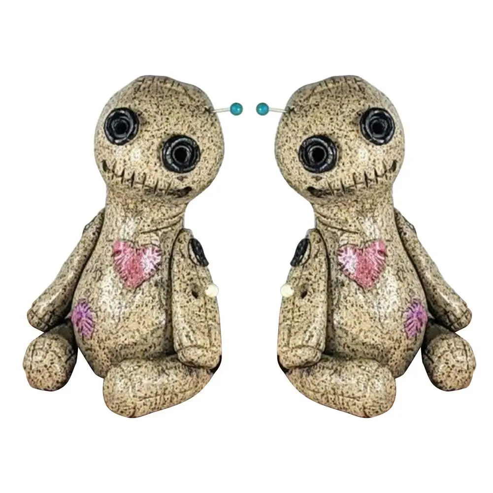 

Кукла вуду, мультяшная распыляемая кукла вуду, конусная курильница, смола, курильница, проклятые куклы, игрушки для украшения дома и комнаты