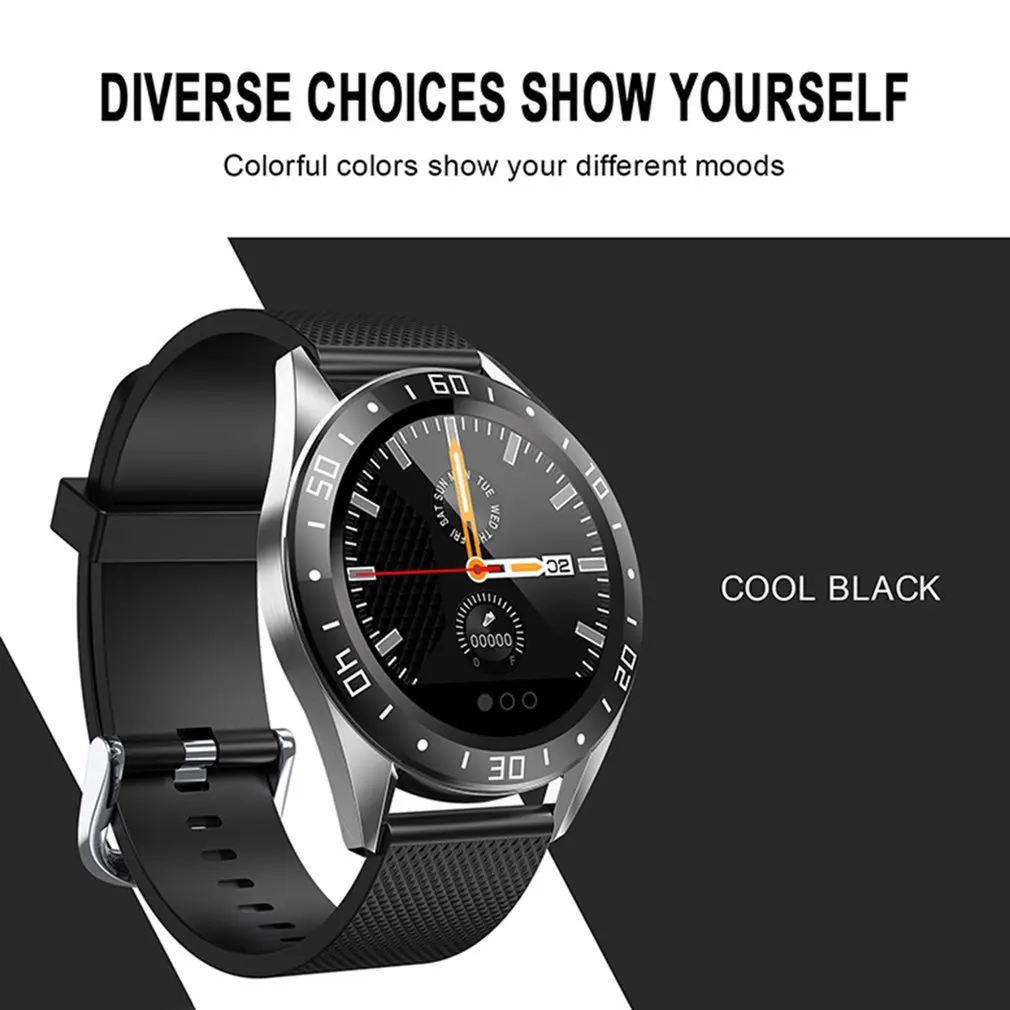 

GT105 Digital Dial Indicator Pedometer Watch Sleep And HearForecast Activity Tracker Heart Rate Monitor Sports proof IP67 Watch