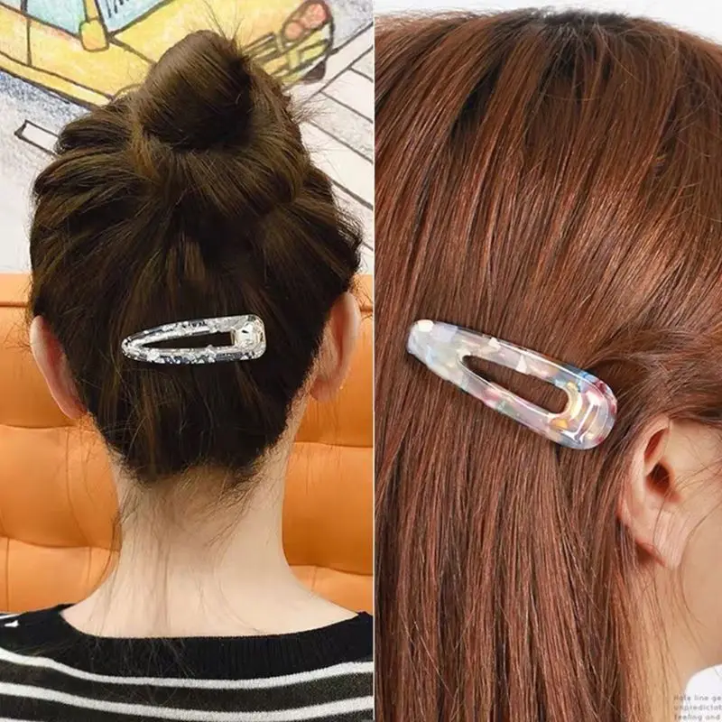

1 Set Crystal Epoxy Resin Mold Hair Clip Barrette Casting Silicone Mould DIY Crafts Jewelry Hairpin Making Tool