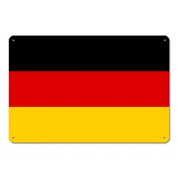 flag of germany metal tin sign metal posters pictures decor fashion office wall decor vintage hom