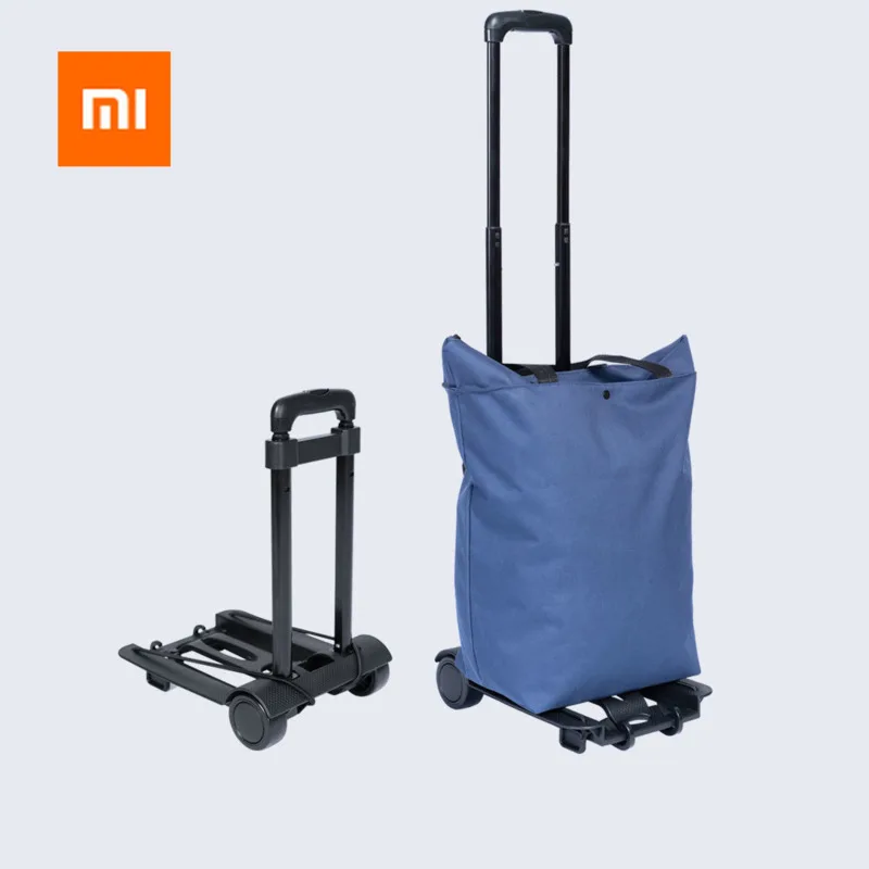 

Складная тележка Xiaomi Mijia, тяжелая тележка для путешествий и багажа, 30 кг