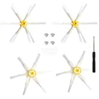 Боковые щетки с 6 лучами для iRobot Roomba 500, 600, 700, 650, 630, 620, 560, 550, 530, 760, запасные части для роботов-пылесосов