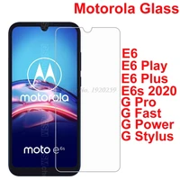 tempered glass for motorola moto e6s e6 play plus protective film on moto g fast power pro stylus screen protector screen film