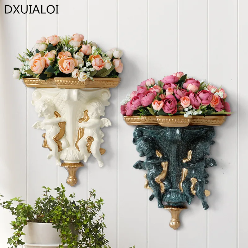 Декоративная ваза подвесная на стену европейская креативная каучуковая с