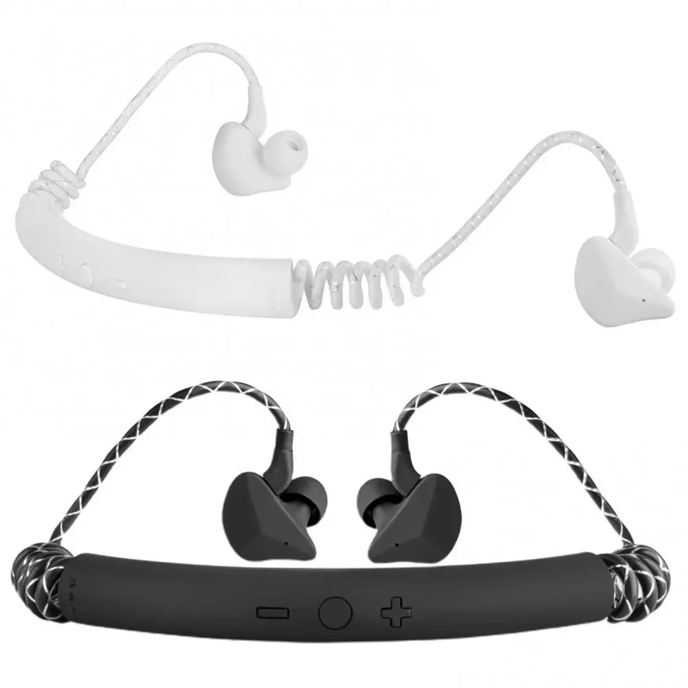 

Waterproof Wireless Bluetooth 5.0 In-Ear Neckband Earphone with Microphone HiFi