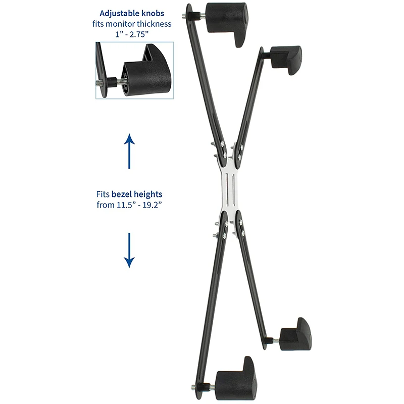 Адаптер VESA Mount Kit для ЖК-монитора от 19 до 27 Светодиодный монтажный кронштейн 75 мм и