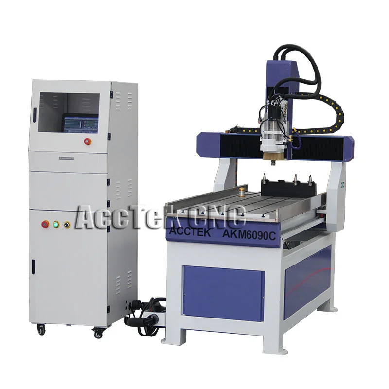 

3 Axis Mini Atc Cnc Router 6090 6012 Wood Engraving And Carving Machine with Rotary