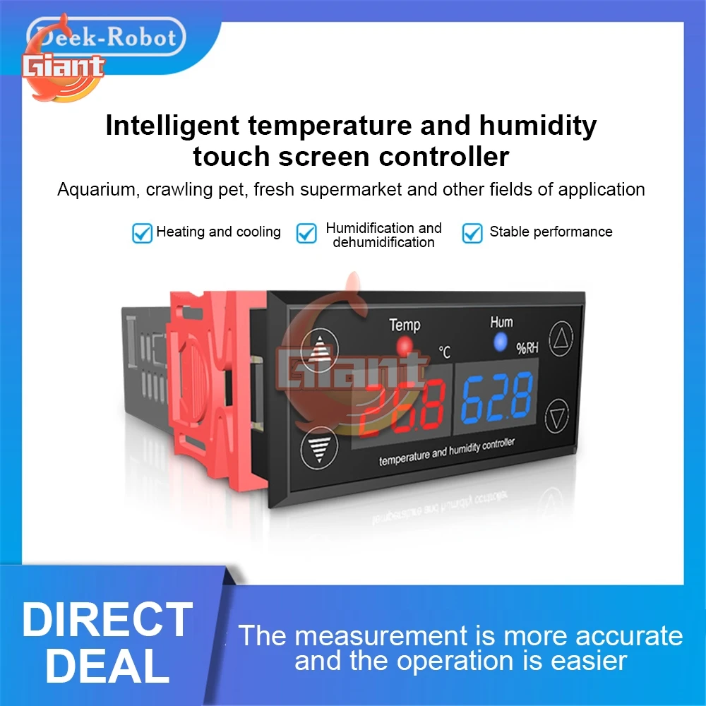 Цифровой термостат SHT2010 переменный ток 110-220 В контроллер температуры и влажности