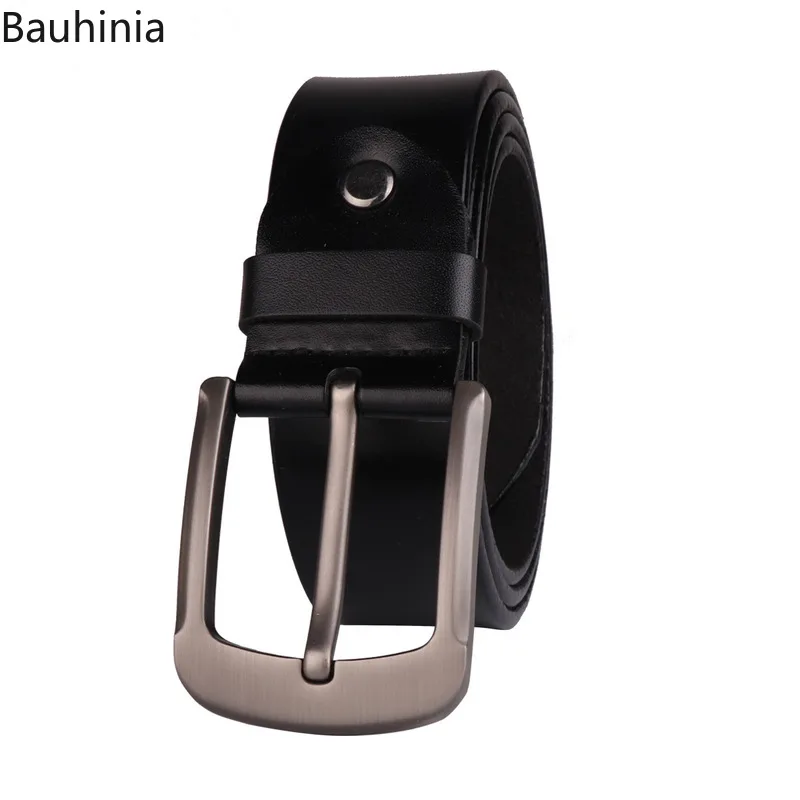 

2021 Hot Business Men Casual Retro Pin Buckle Waist Strap Cowskin Belt Waistband Accessory Suit pants jeans Belts