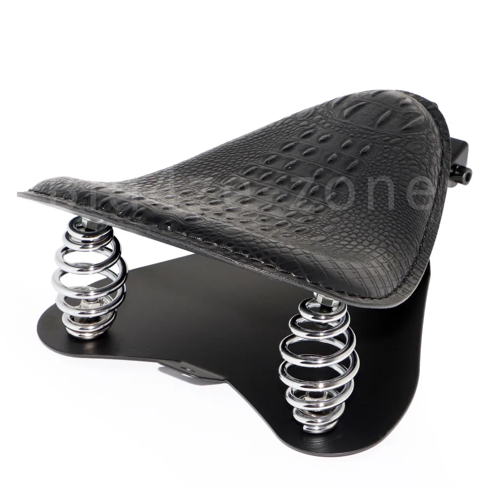 Мотоцикл Аллигатор Solo Seat Baseplate &amp 3 &quotпружины Кронштейн монтажный комплект для