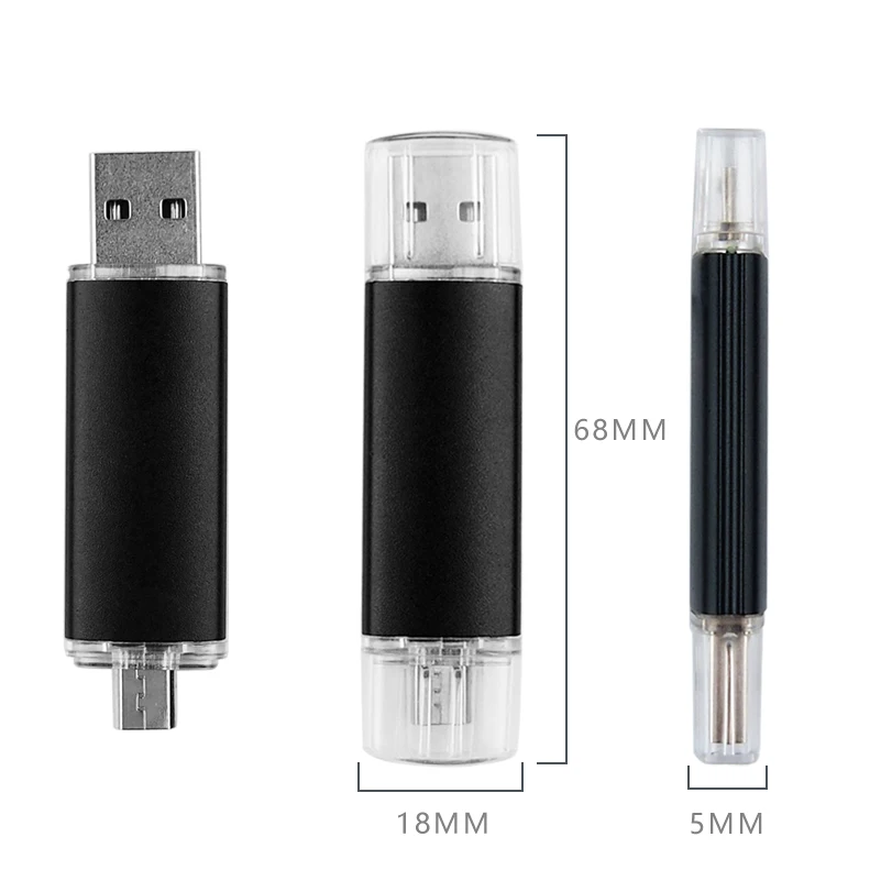 USB флеш-накопитель микро OTG с логотипом на заказ высокоскоростной 3 0 16 ГБ 32 64 256 Мб