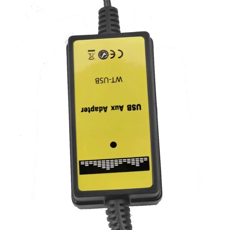 Автомобильный аудио интерфейс MP3 CD адаптер AUX USB SD 2X6P подключение CD-чейнджер для