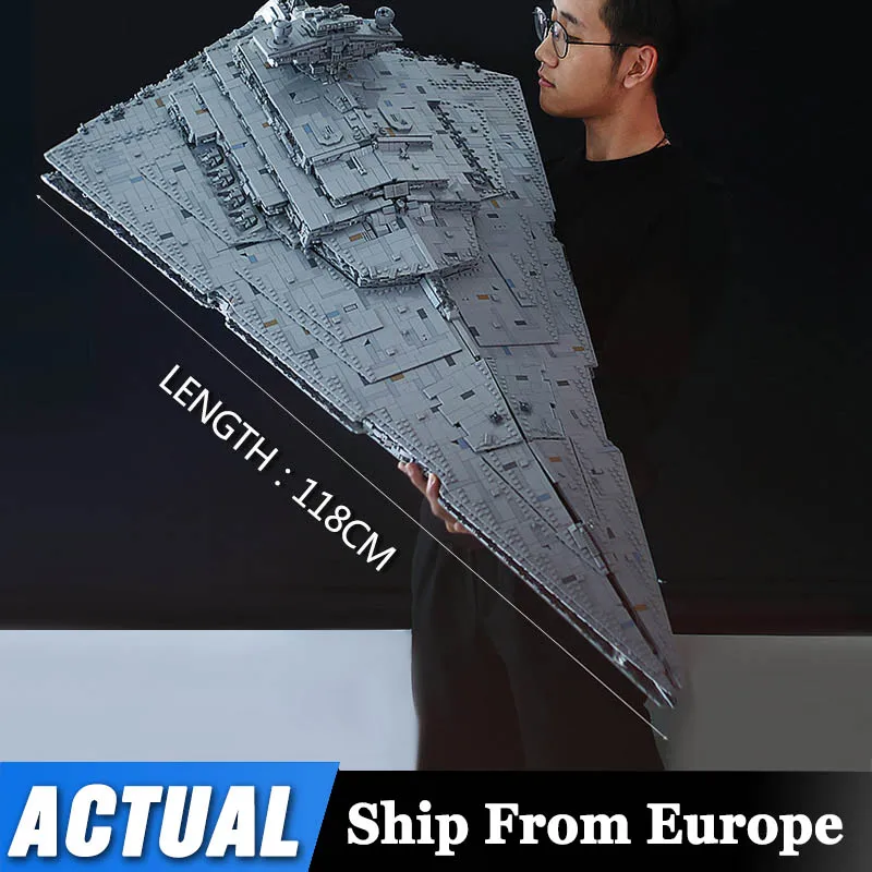 Форма King Star Set Wars MOC 23556 конечный коллекционер Макс имперский Разрушитель модель