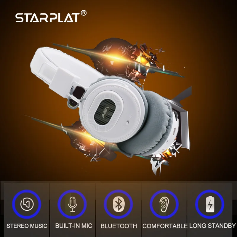 Беспроводные стереонаушники NIA X5SP Bluetooth-колонки с микрофоном | Электроника